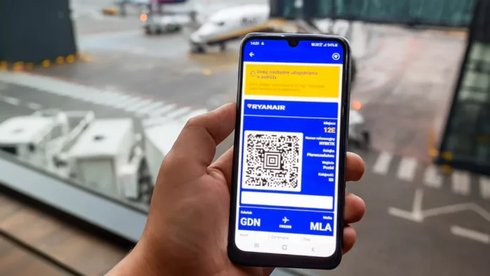 Desde hoy Ryanair elimina las tarjetas de embarque impresas